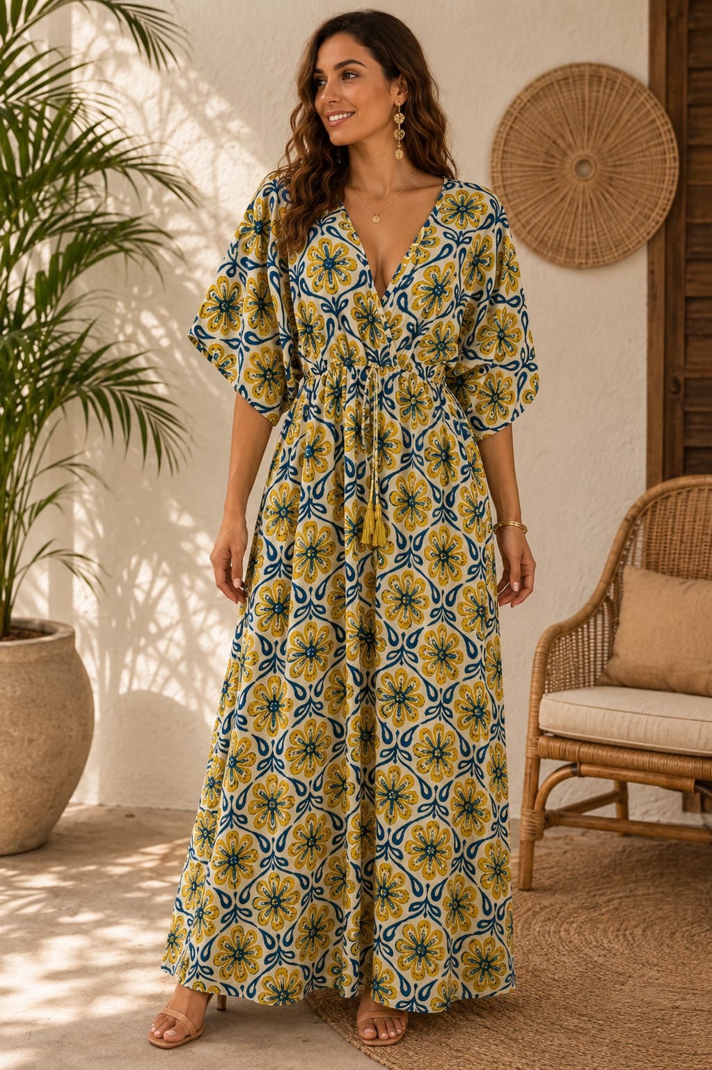VESTIDO KAFTÁN SOLARA