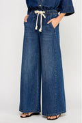 PANTALON DENIM PALAZZO