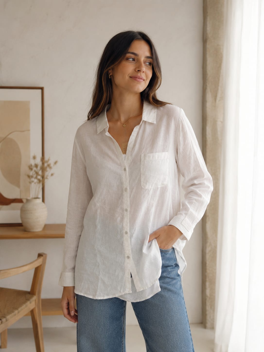BLUSA BLANCA