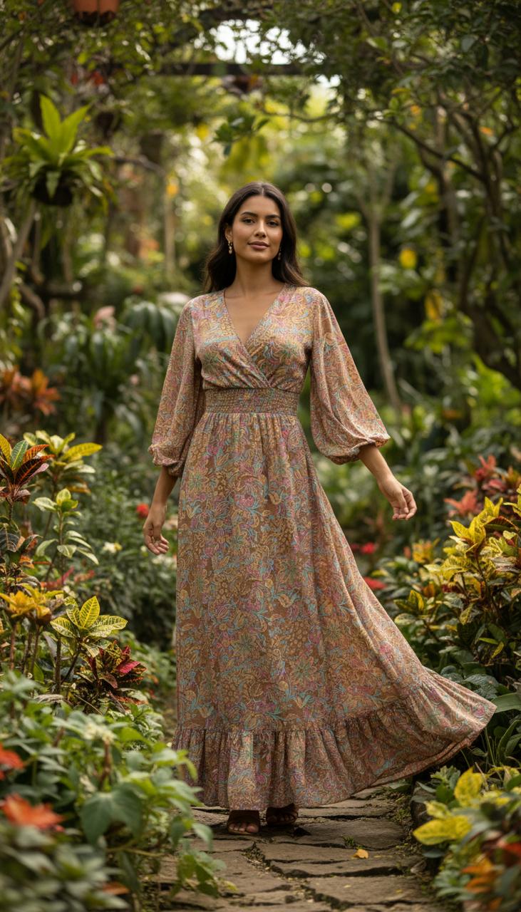 VESTIDO HINDÚ KH - 3849A194T116