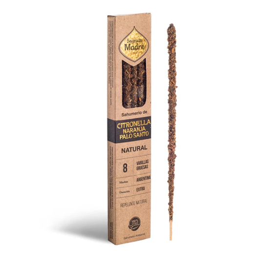 NATURAL CITRONELA, NARANJA Y PALO SANTO