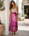 ENAGUA FUCSIA TROPICAL
