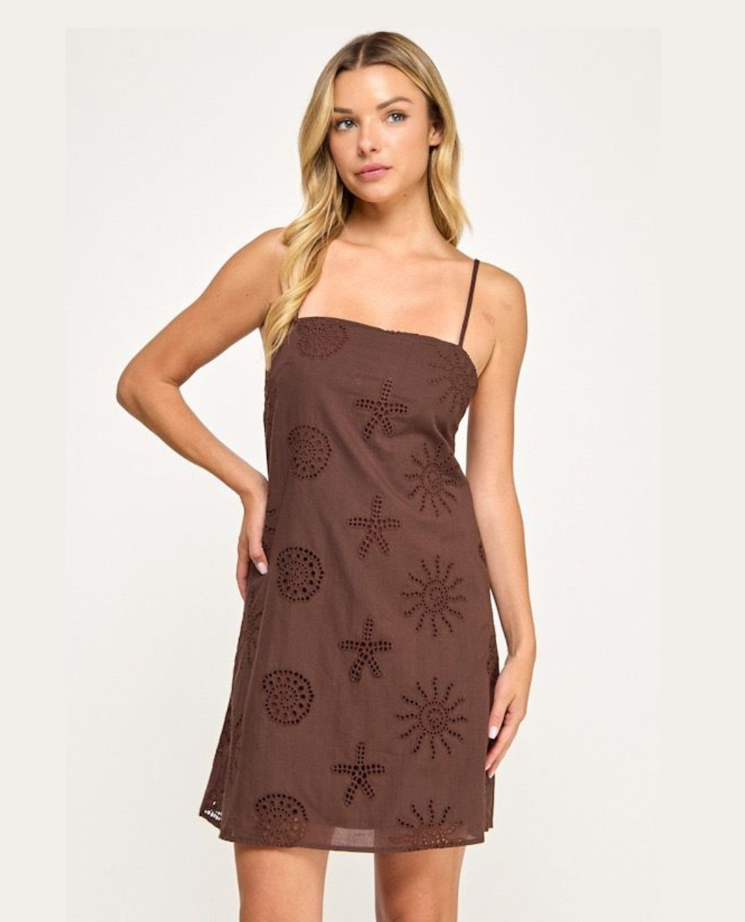 VESTIDO MILLIBON CAFE
