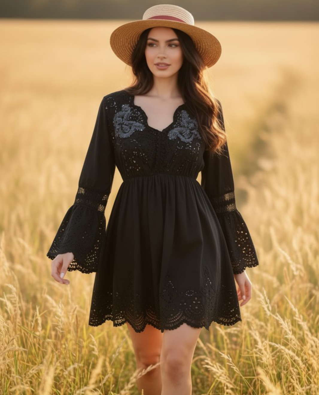 PROMOCION VESTIDO NEGRO
