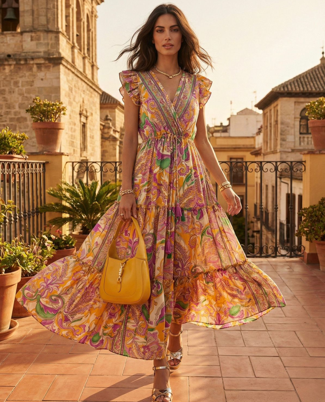 VESTIDO CRUZADO