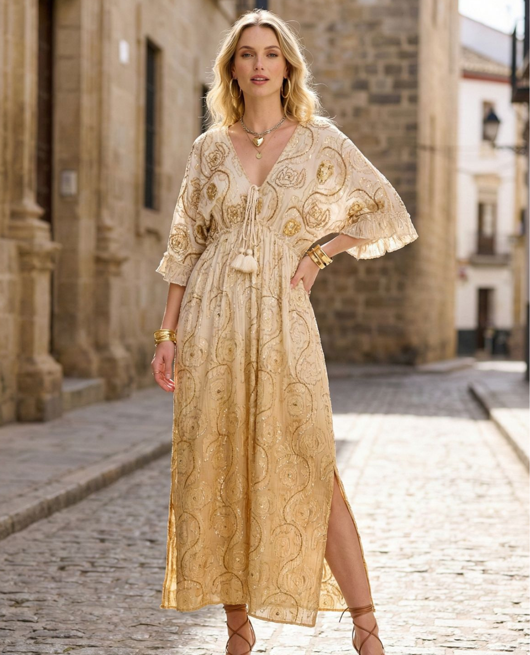 VESTIDO LUREX