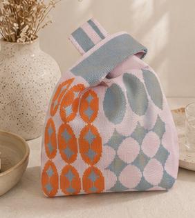 BOLSO DE CIRCULOS Y ESTRELLAS