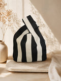 BOLSO CON RAYAS