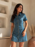 VESTIDO DE MESZCLILLA