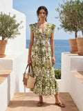 VESTIDO OLIVA MEDITERRÁNEO