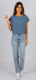 BLUSA AZUL OSCURO