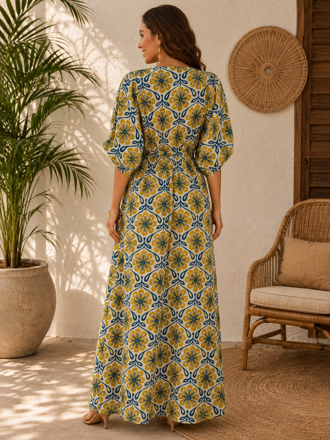 VESTIDO KAFTÁN SOLARA