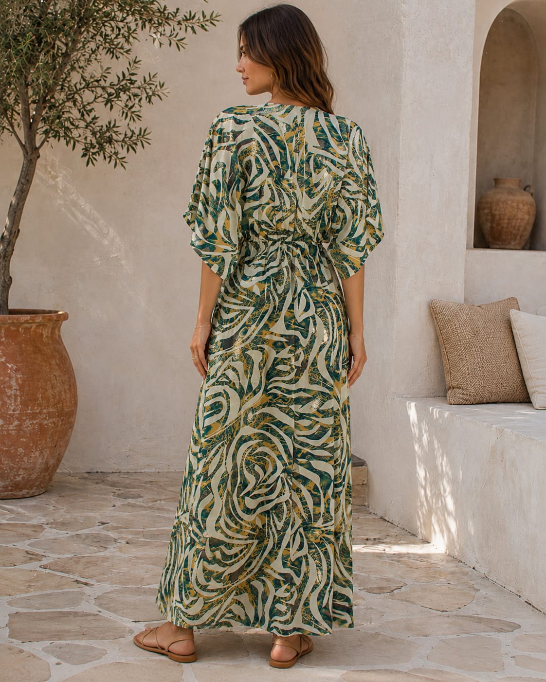 VESTIDO MÁXI SELVA