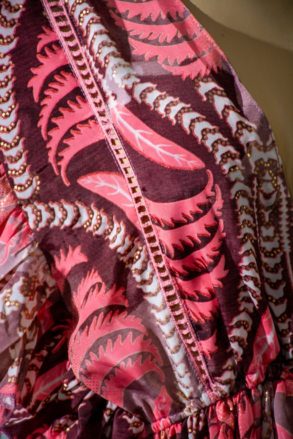 VESTIDO MAXI CORAL PALM