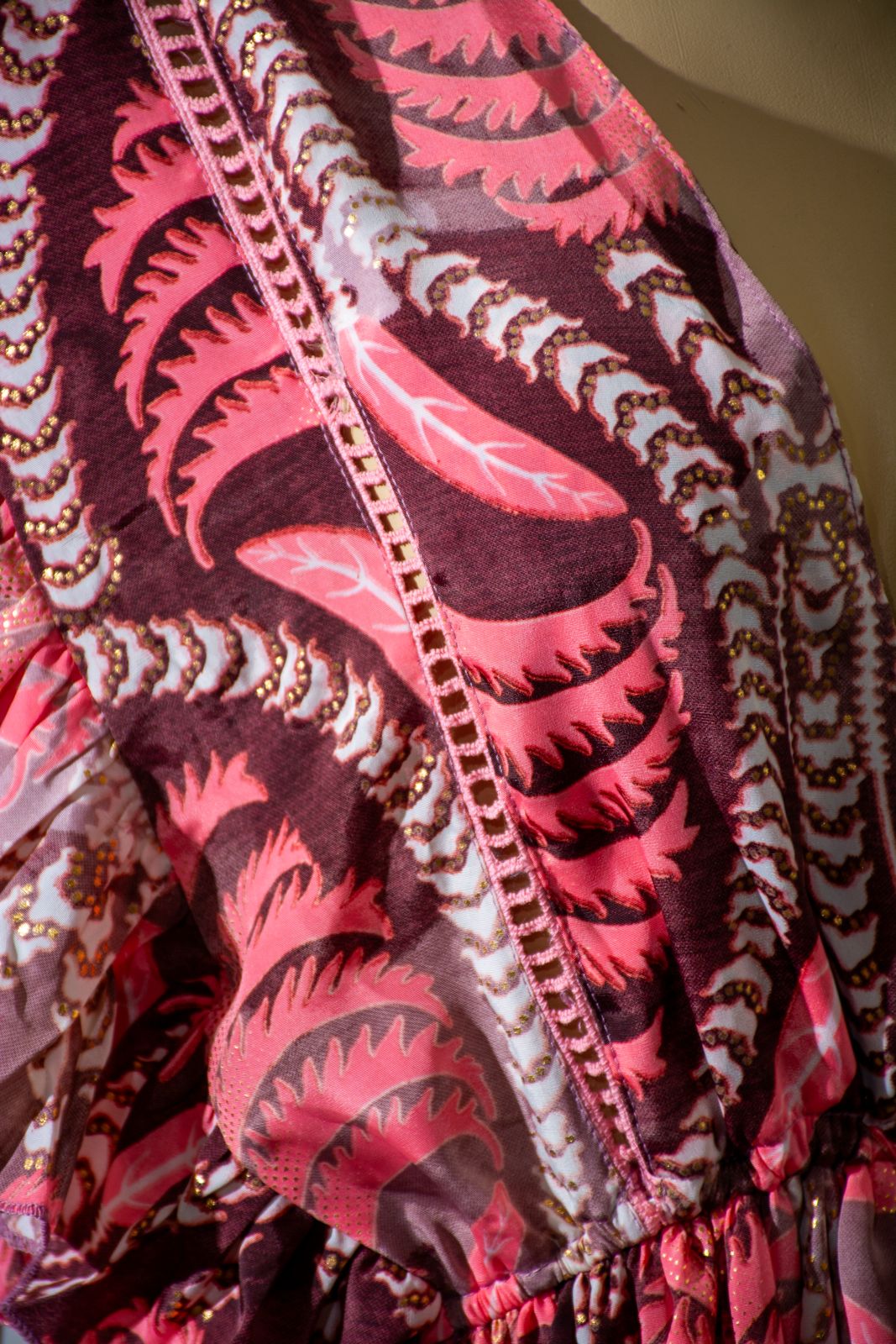 VESTIDO MAXI CORAL PALM