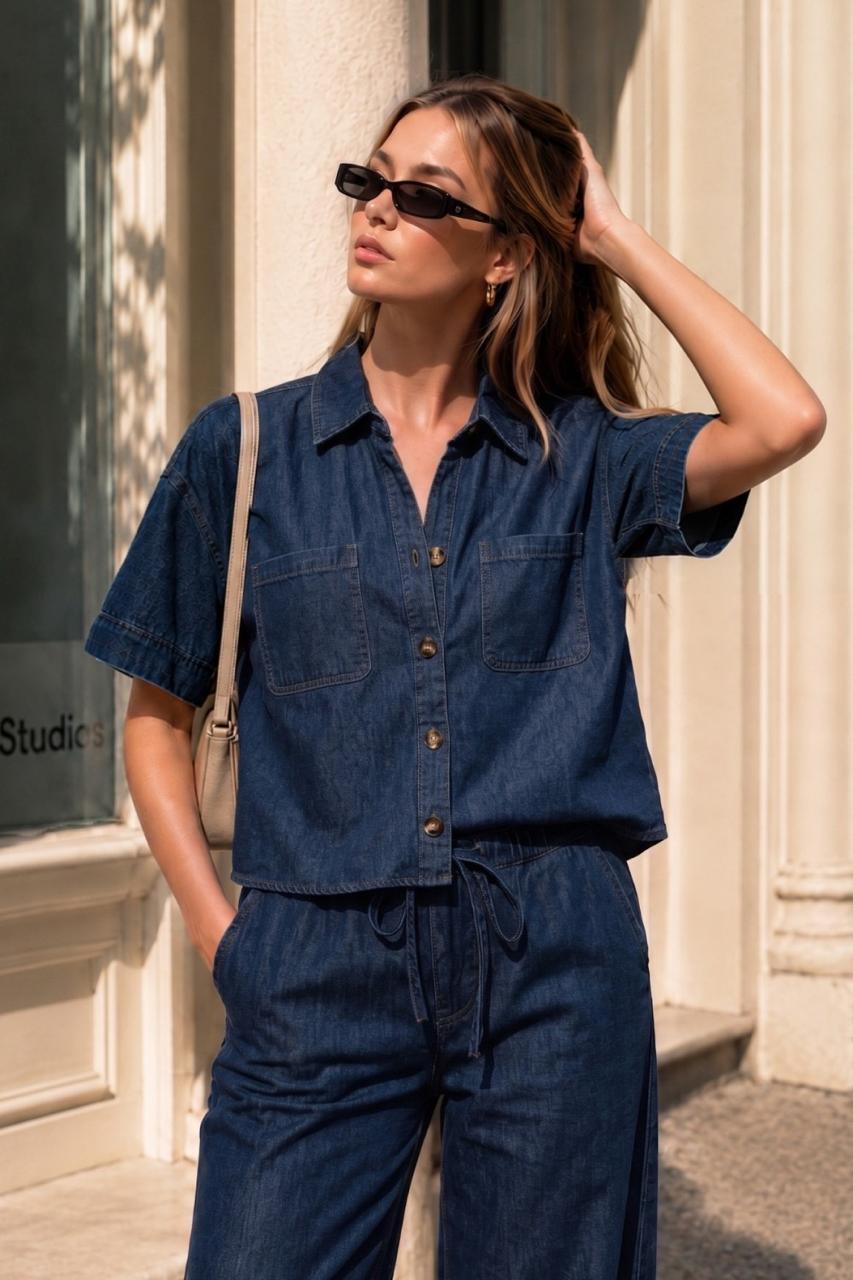 BLUSA DE MEZCLILLA
