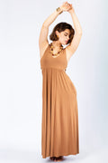 VESTIDO CAFÉ MOCHA TALLA: L