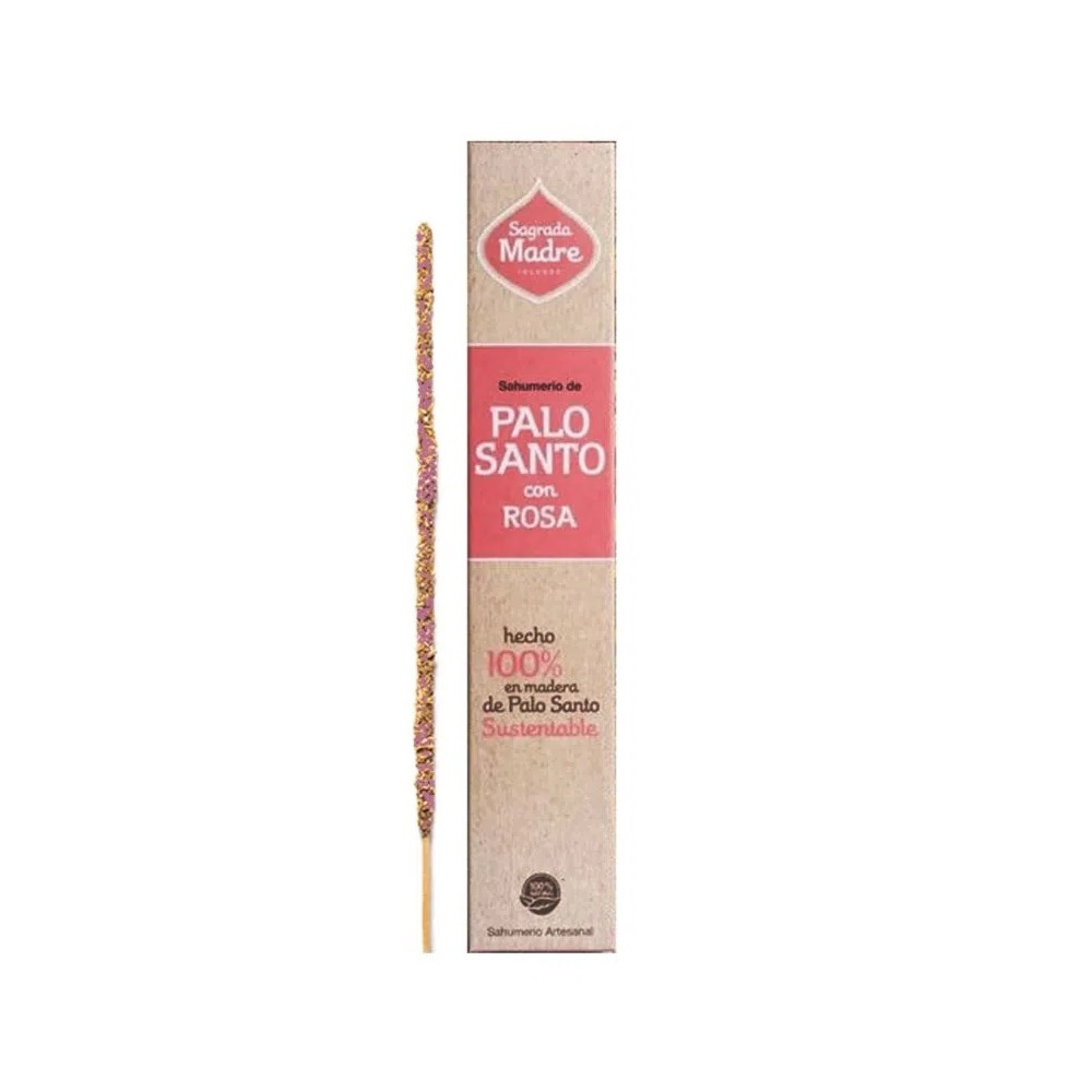 SAGRADA MADRE PALO SANTO + ROSAS